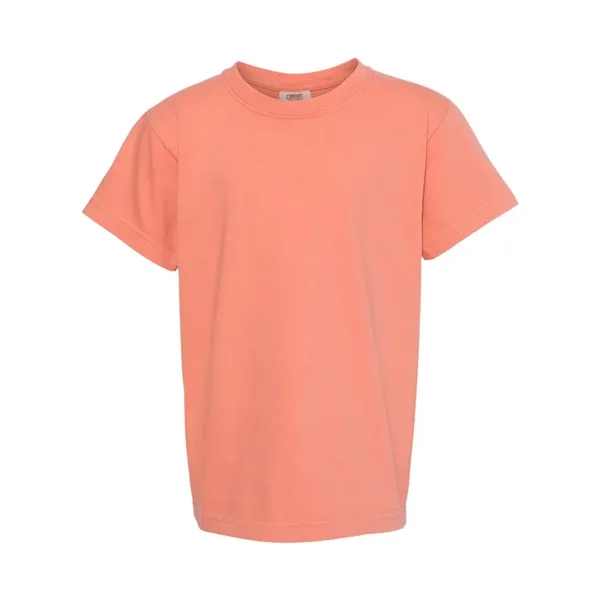 Comfort Colors Youth Garment-Dyed Heavyweight T-Shirt - Comfort Colors Youth Garment-Dyed Heavyweight T-Shirt - Image 49 of 62