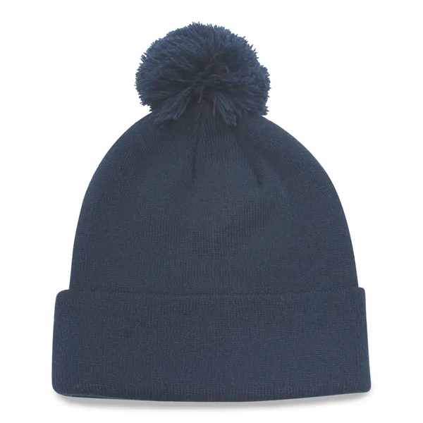 12" Knit Beanie Pompon - 12" Knit Beanie Pompon - Image 6 of 10