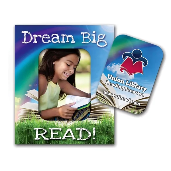 Rectangle Punch Out Picture Frame Magnet - Rectangle Punch Out Picture Frame Magnet - Image 0 of 1