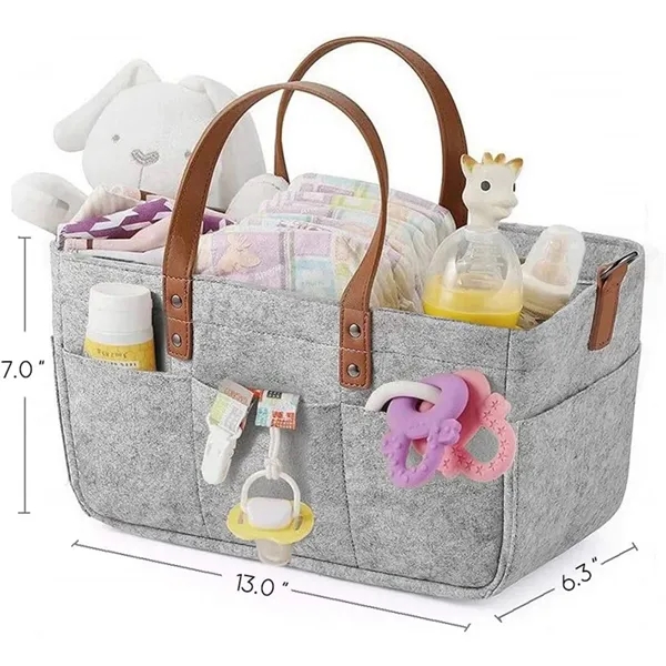 Baby Diaper Caddy Organizer - Baby Diaper Caddy Organizer - Image 4 of 5