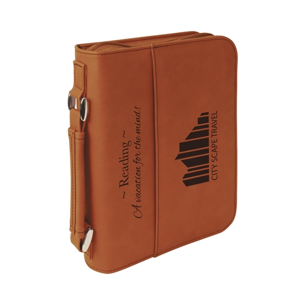 6 3/4"x9 1/4" Rawhide Leatherette Book/Bible Cover - 6 3/4"x9 1/4" Rawhide Leatherette Book/Bible Cover - Image 0 of 1