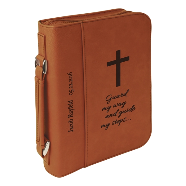 7 1/2" x 10 3/4" Rawhide Leatherette Book/Bible Cover - 7 1/2" x 10 3/4" Rawhide Leatherette Book/Bible Cover - Image 0 of 1