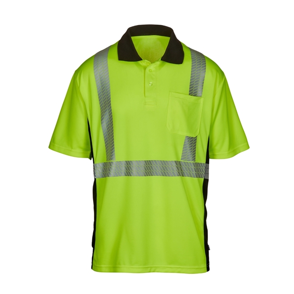 ANSI Class 2 Moisture Wicking Performance Polo Shirt - ANSI Class 2 Moisture Wicking Performance Polo Shirt - Image 0 of 1