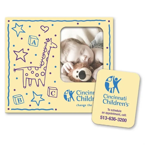 Rectangle Punch Out Picture Frame Magnet - Rectangle Punch Out Picture Frame Magnet - Image 0 of 1