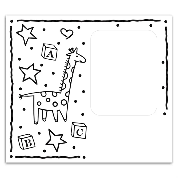 Rectangle Punch Out Picture Frame Magnet - Rectangle Punch Out Picture Frame Magnet - Image 1 of 1