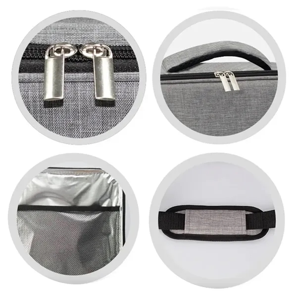 Insulated Cooler Lunch Box Outdoor Picnic Portable Bags - Insulated Cooler Lunch Box Outdoor Picnic Portable Bags - Image 5 of 9