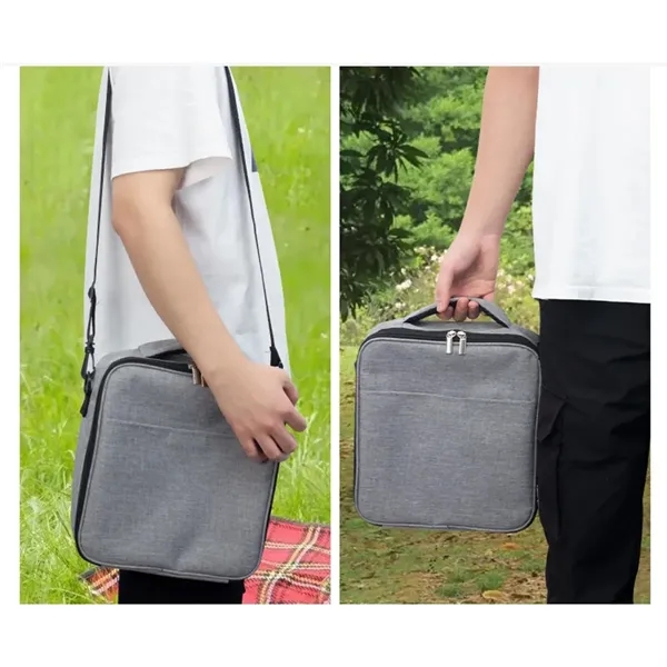 Insulated Cooler Lunch Box Outdoor Picnic Portable Bags - Insulated Cooler Lunch Box Outdoor Picnic Portable Bags - Image 6 of 9
