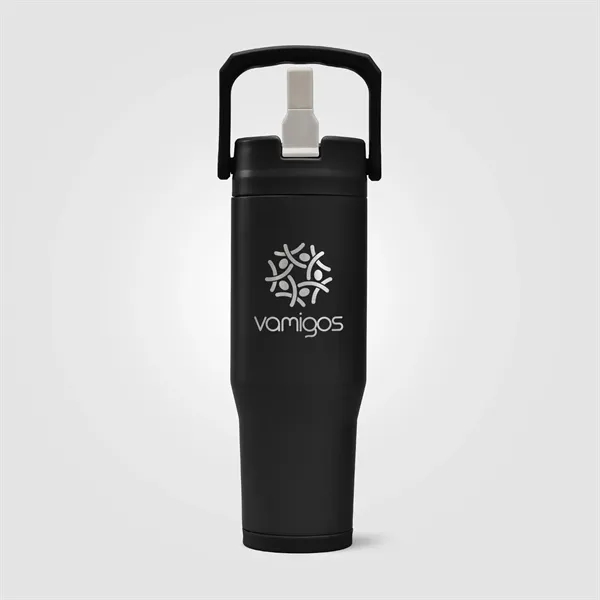 Polar Duo - 32 oz. Double-Wall Recycled Stainless Steel - Polar Duo - 32 oz. Double-Wall Recycled Stainless Steel - Image 0 of 3