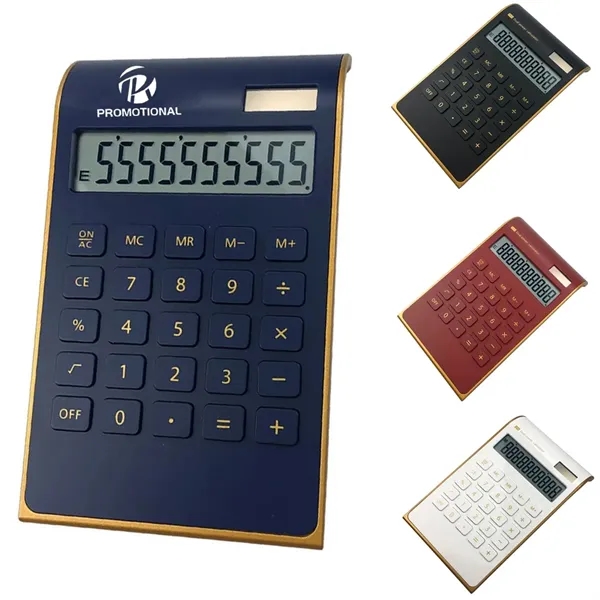 10 Digits Solar Dual Powered Desktop Calculator - 10 Digits Solar Dual Powered Desktop Calculator - Image 0 of 9