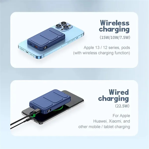 10000mAh Power Bank with Foldable Stand - 10000mAh Power Bank with Foldable Stand - Image 2 of 4