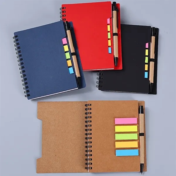 Eco Notebook with Pen - Eco Notebook with Pen - Image 0 of 4