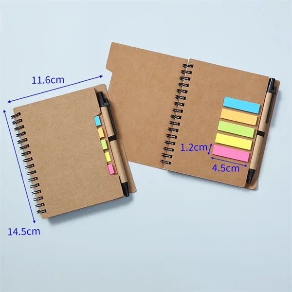 Eco Notebook with Pen - Eco Notebook with Pen - Image 3 of 4