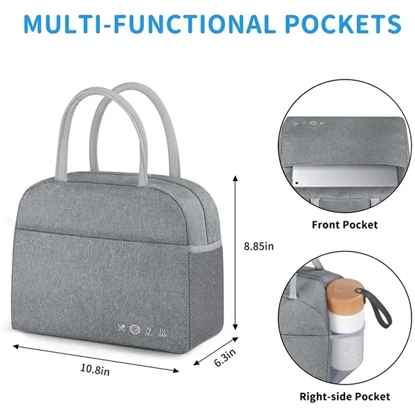 Custom Reusable Leakproof Insulated Lunch Tote Cooler Bag - Custom Reusable Leakproof Insulated Lunch Tote Cooler Bag - Image 1 of 3
