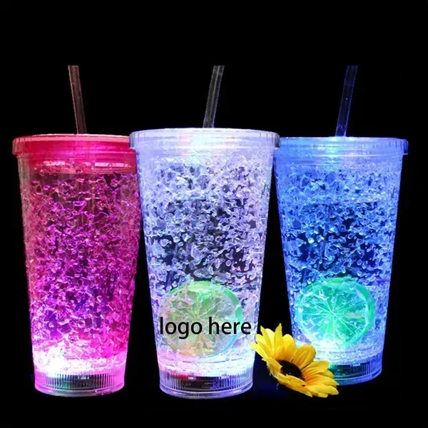 LED 16 oz Crystal Tumbler - LED 16 oz Crystal Tumbler - Image 0 of 3