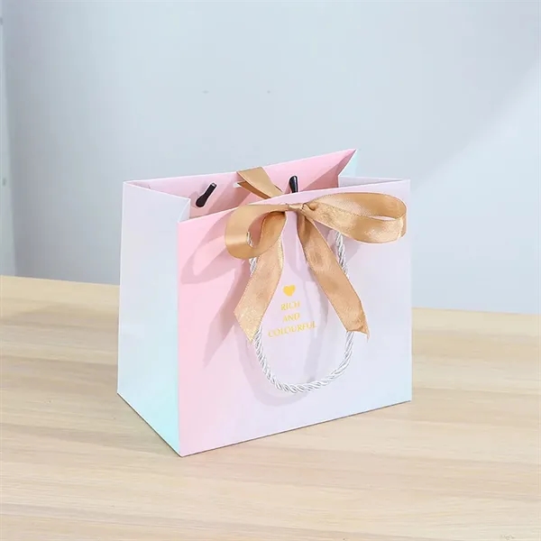 Full Color Matte Laminated Euro Tote Gift Bag - Full Color Matte Laminated Euro Tote Gift Bag - Image 1 of 5