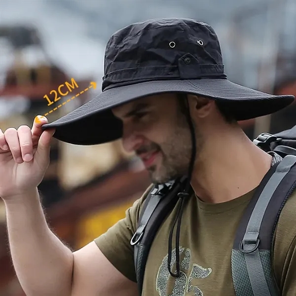 Custom Wide Brim Boonie Hat - Custom Wide Brim Boonie Hat - Image 1 of 2