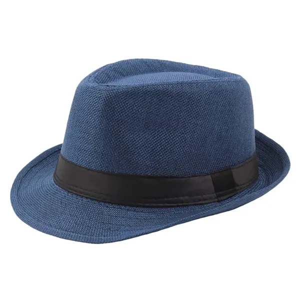 Summer Wide Brim Comfy Linen Hats - Summer Wide Brim Comfy Linen Hats - Image 4 of 5