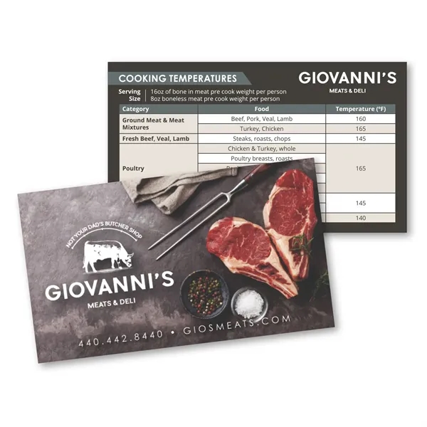 Double Sided Business Card Magnet - Double Sided Business Card Magnet - Image 0 of 1