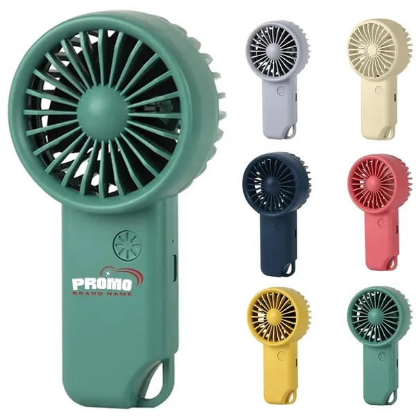 Mini Carabiner Portable Pocket Fan - Mini Carabiner Portable Pocket Fan - Image 0 of 5