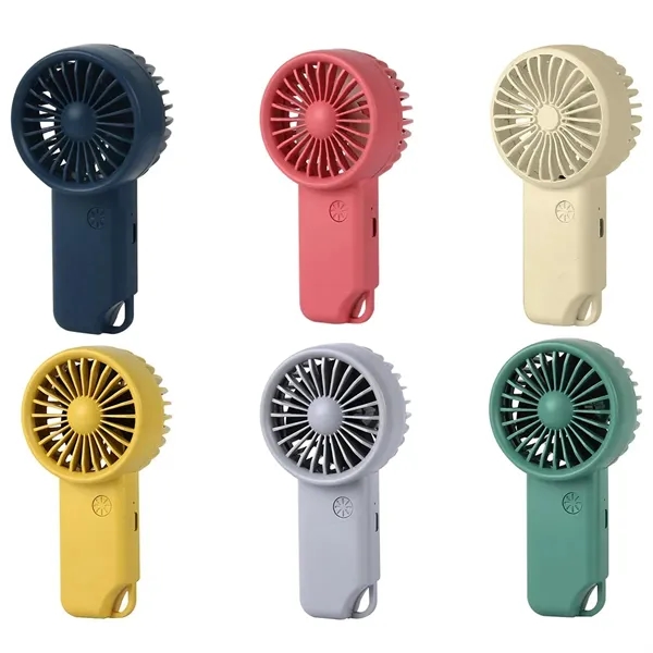 Mini Carabiner Portable Pocket Fan - Mini Carabiner Portable Pocket Fan - Image 2 of 5