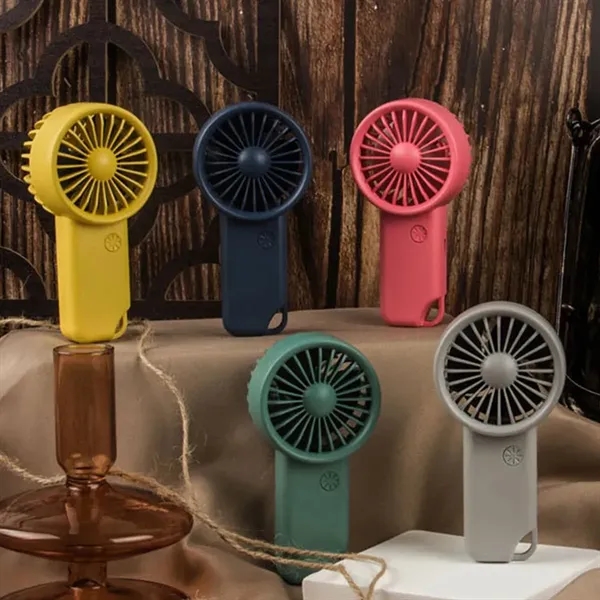 Mini Carabiner Portable Pocket Fan - Mini Carabiner Portable Pocket Fan - Image 5 of 5