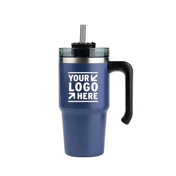 20Oz Stainless Steel Vacuum Insulated Tumbler Straw Lid - 20Oz Stainless Steel Vacuum Insulated Tumbler Straw Lid - Image 0 of 5