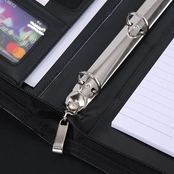 Padfolio Folder Multi USB Charging Notebook - Padfolio Folder Multi USB Charging Notebook - Image 2 of 2
