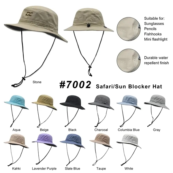Safari Sun Blocker Hat - Safari Sun Blocker Hat - Image 0 of 19