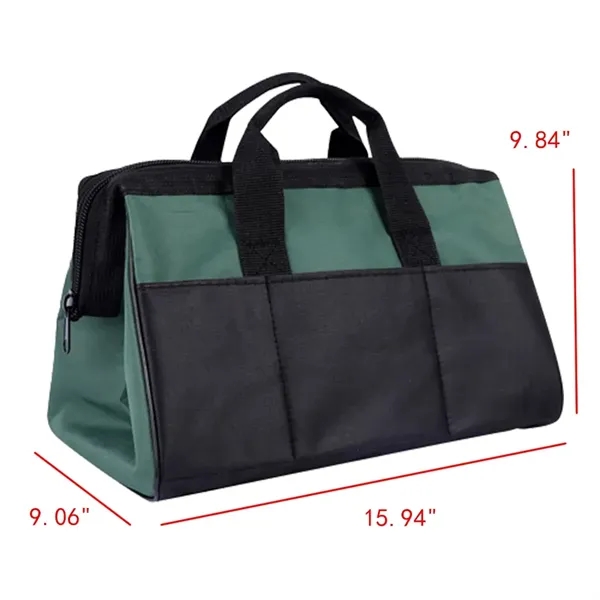 Thickened Large-capacity Custom Zippered Tool Tote Bag - Thickened Large-capacity Custom Zippered Tool Tote Bag - Image 1 of 6