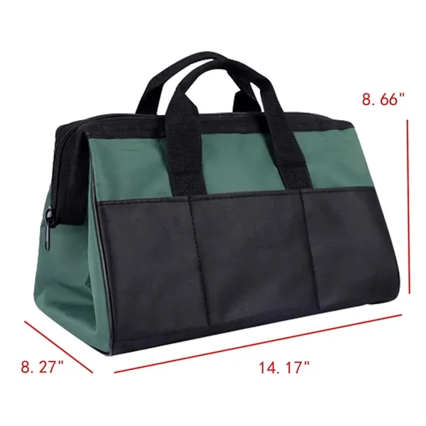 Thickened Large-capacity Custom Zippered Tool Tote Bag - Thickened Large-capacity Custom Zippered Tool Tote Bag - Image 2 of 6