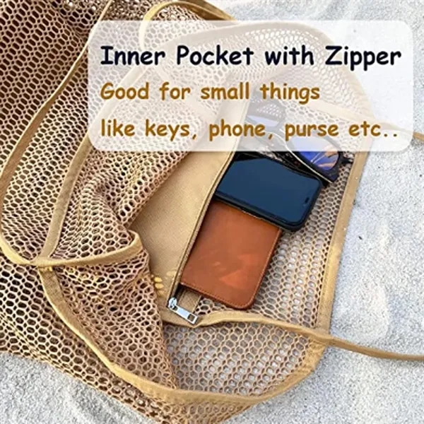 Women's Shoulder Tote Shopping Bag - Women's Shoulder Tote Shopping Bag - Image 4 of 4