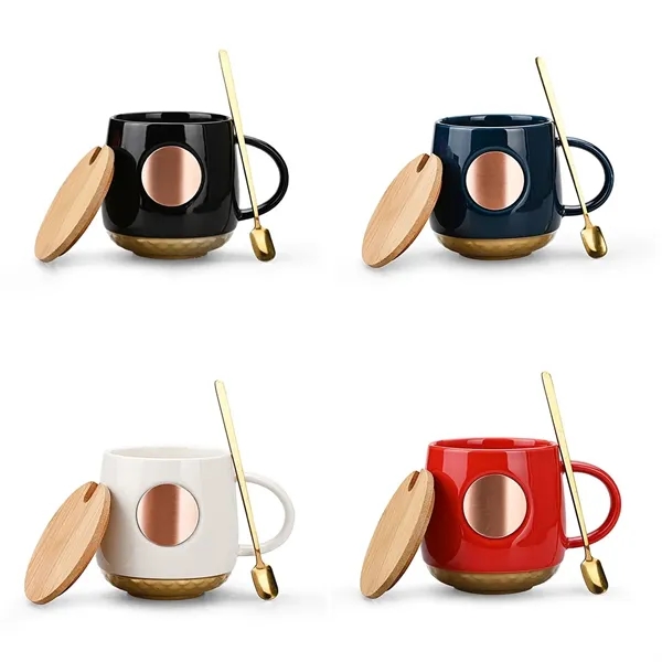 16 Oz Cafe Cup Mermaid Coffee Mug With Handle - 16 Oz Cafe Cup Mermaid Coffee Mug With Handle - Image 4 of 8