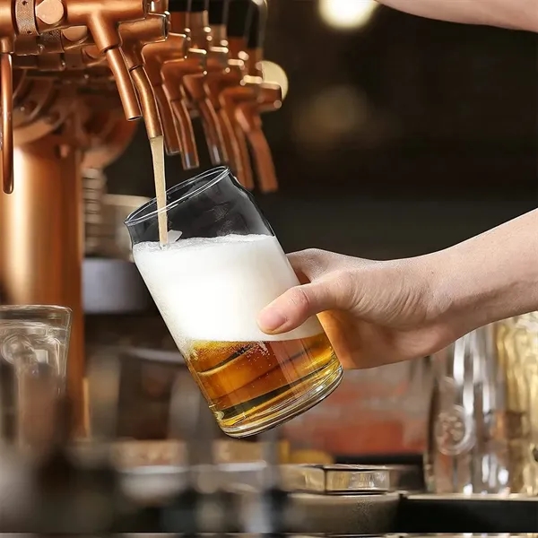 14oz Drinking Glass with Straw - 14oz Drinking Glass with Straw - Image 3 of 3