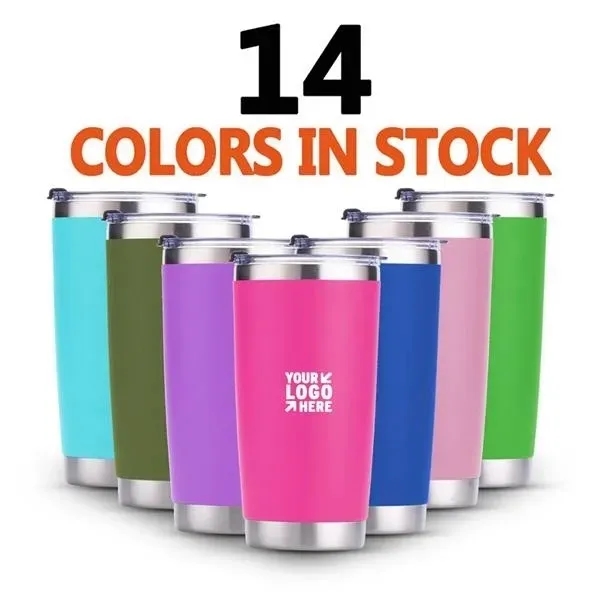 20 oz Vacuum Insulated Tumbler - 20 oz Vacuum Insulated Tumbler - Image 0 of 3