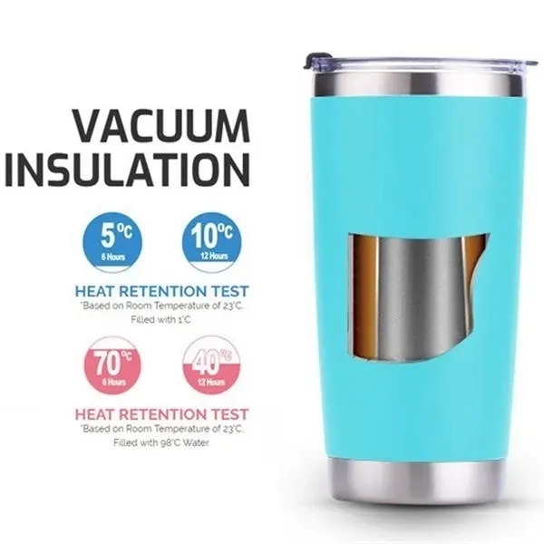 20 oz Vacuum Insulated Tumbler - 20 oz Vacuum Insulated Tumbler - Image 2 of 3