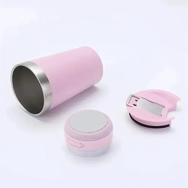 Wireless Speaker Tumbler with Opener Lid - Wireless Speaker Tumbler with Opener Lid - Image 1 of 4