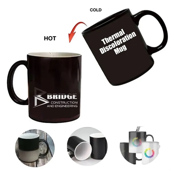 Personalized Custom Heat Changing Ceramic Mug - Personalized Custom Heat Changing Ceramic Mug - Image 0 of 7