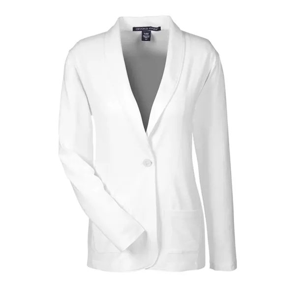 Devon & Jones Women's Perfect Fit™ Shawl Collar Cardigan - Devon & Jones Women's Perfect Fit™ Shawl Collar Cardigan - Image 6 of 6