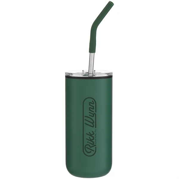16 oz Ryder Stainless Travel Tumbler with Straw - 16 oz Ryder Stainless Travel Tumbler with Straw - Image 5 of 69