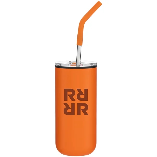 16 oz Ryder Stainless Travel Tumbler with Straw - 16 oz Ryder Stainless Travel Tumbler with Straw - Image 6 of 69