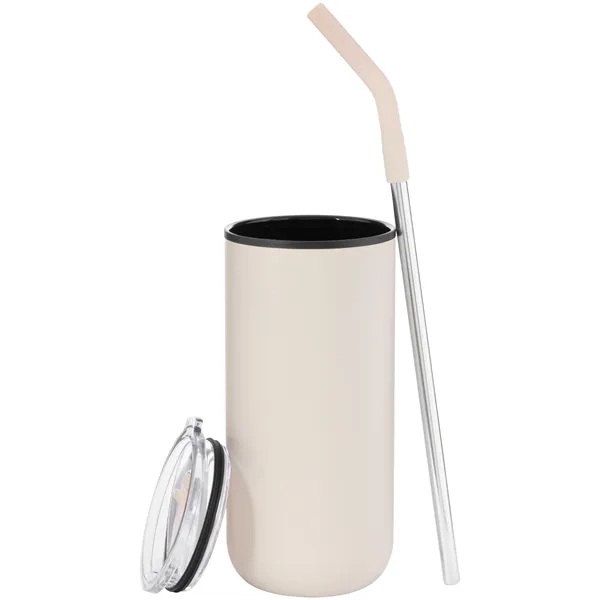16 oz Ryder Stainless Travel Tumbler with Straw - 16 oz Ryder Stainless Travel Tumbler with Straw - Image 18 of 69