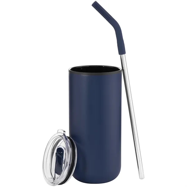 16 oz Ryder Stainless Travel Tumbler with Straw - 16 oz Ryder Stainless Travel Tumbler with Straw - Image 26 of 69