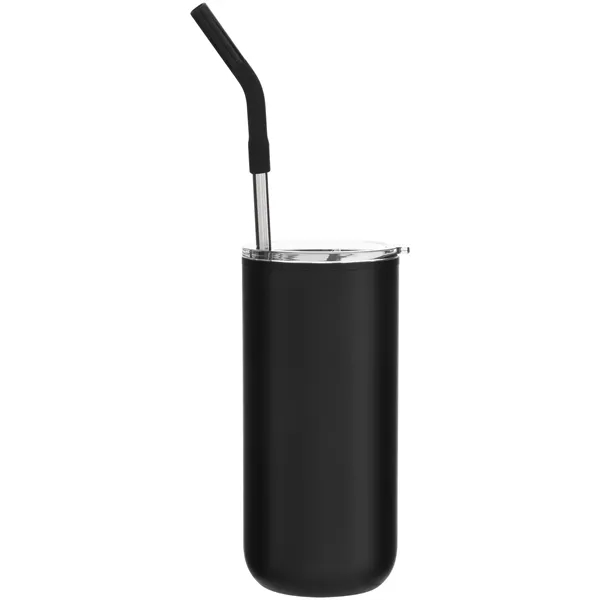 16 oz Ryder Stainless Travel Tumbler with Straw - 16 oz Ryder Stainless Travel Tumbler with Straw - Image 30 of 69