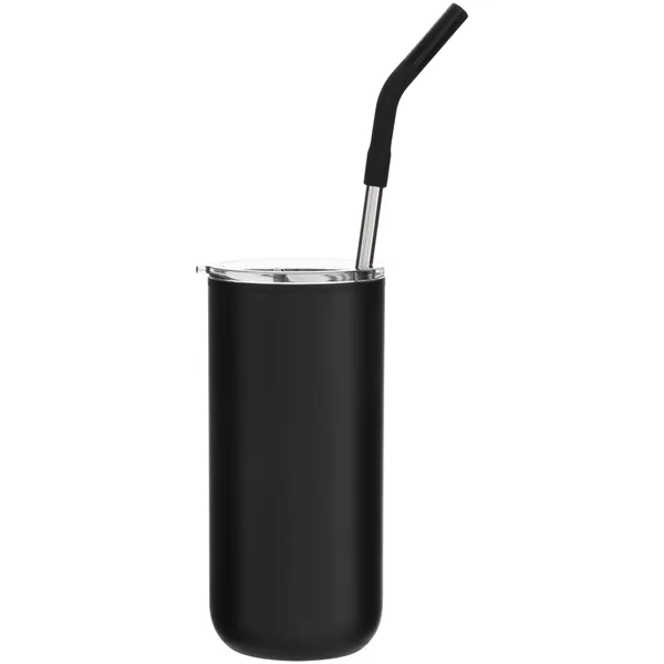 16 oz Ryder Stainless Travel Tumbler with Straw - 16 oz Ryder Stainless Travel Tumbler with Straw - Image 32 of 69