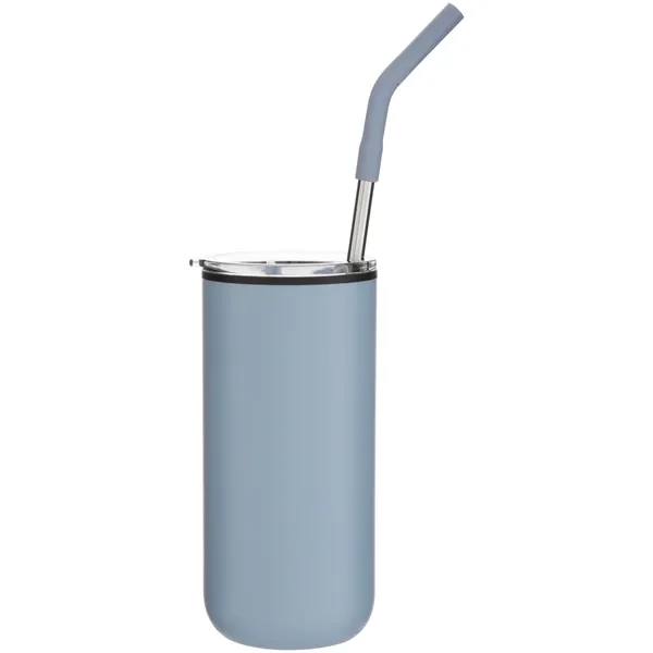16 oz Ryder Stainless Travel Tumbler with Straw - 16 oz Ryder Stainless Travel Tumbler with Straw - Image 40 of 69