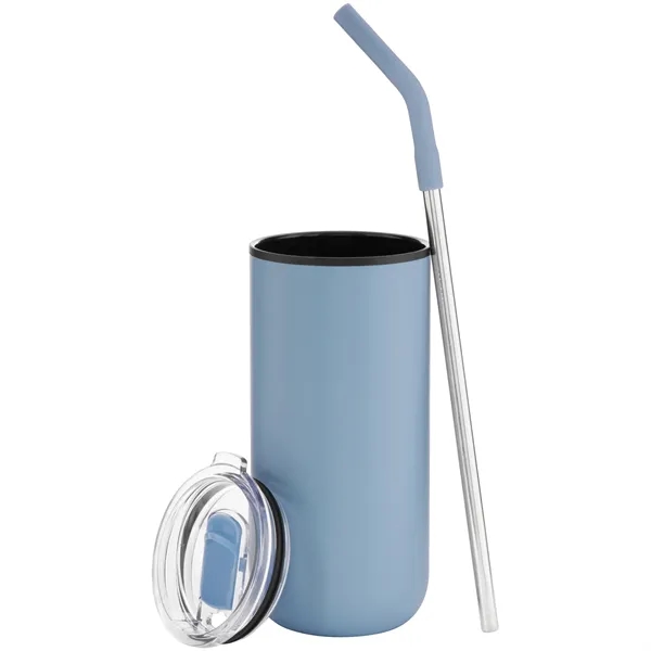 16 oz Ryder Stainless Travel Tumbler with Straw - 16 oz Ryder Stainless Travel Tumbler with Straw - Image 42 of 69