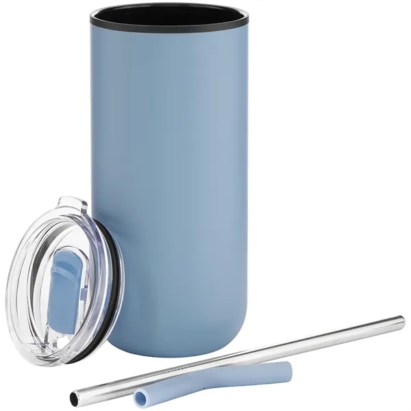 16 oz Ryder Stainless Travel Tumbler with Straw - 16 oz Ryder Stainless Travel Tumbler with Straw - Image 43 of 69