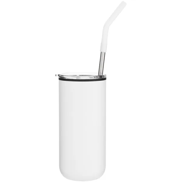 16 oz Ryder Stainless Travel Tumbler with Straw - 16 oz Ryder Stainless Travel Tumbler with Straw - Image 48 of 69