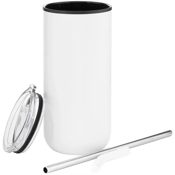 16 oz Ryder Stainless Travel Tumbler with Straw - 16 oz Ryder Stainless Travel Tumbler with Straw - Image 51 of 69