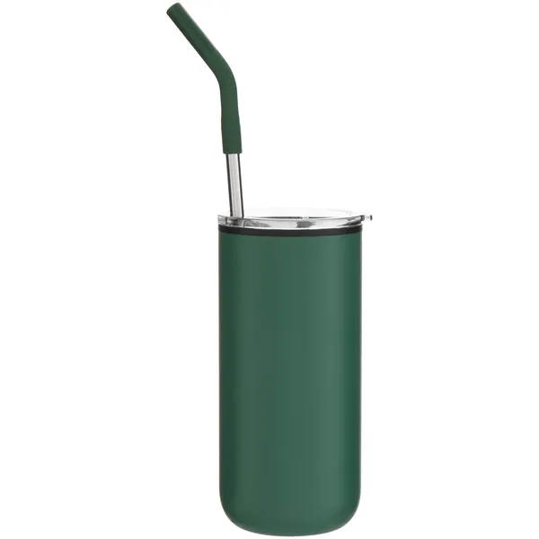 16 oz Ryder Stainless Travel Tumbler with Straw - 16 oz Ryder Stainless Travel Tumbler with Straw - Image 54 of 69